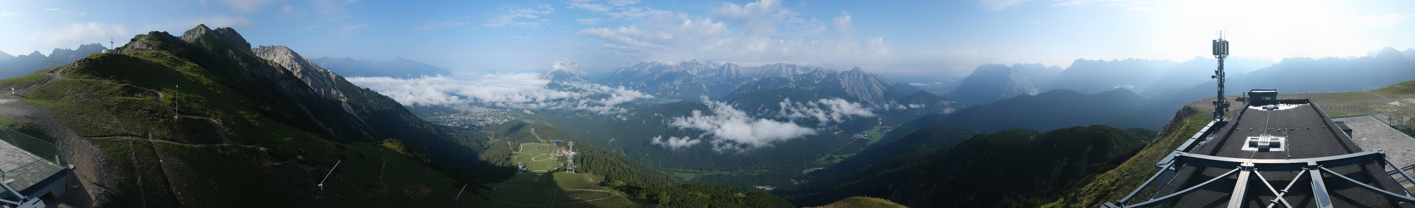 Archiv Foto Webcam Seefeld Rosshütte - Bergstation Seefelder Joch
