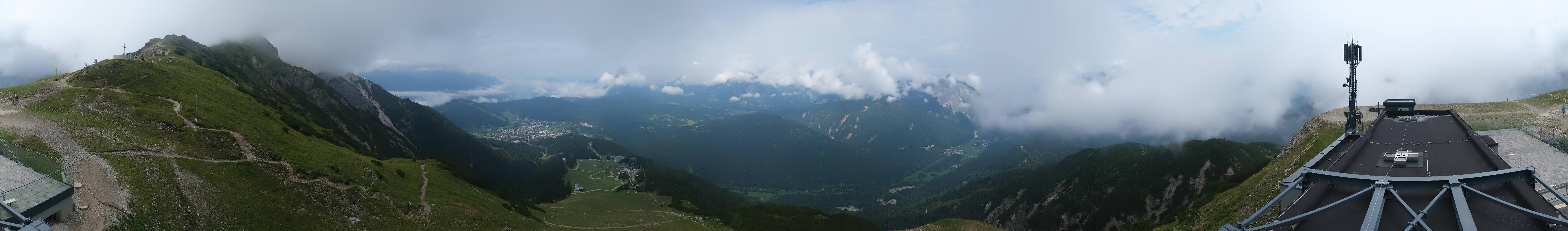 Archiv Foto Webcam Seefeld Rosshütte - Bergstation Seefelder Joch