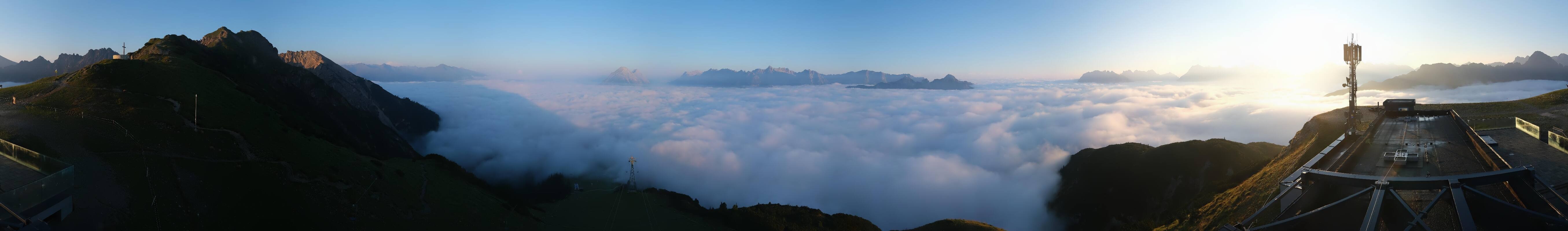Archived image Webcam Seefeld Rosshütte - Seefelder Joch