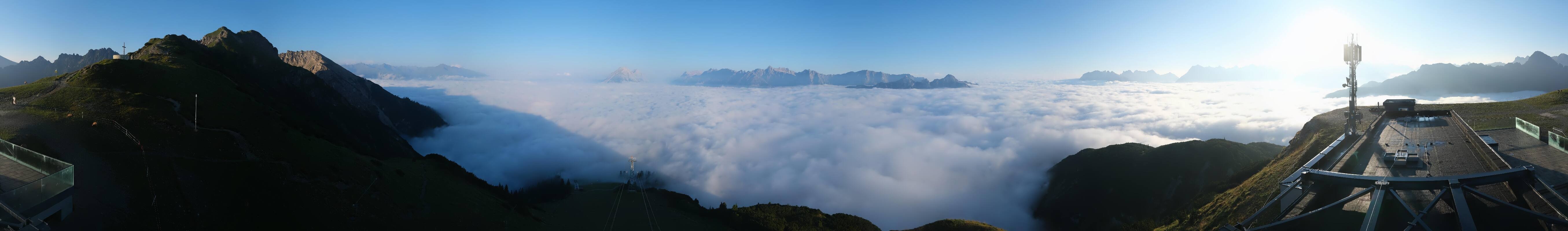Archived image Webcam Seefeld Rosshütte - Seefelder Joch
