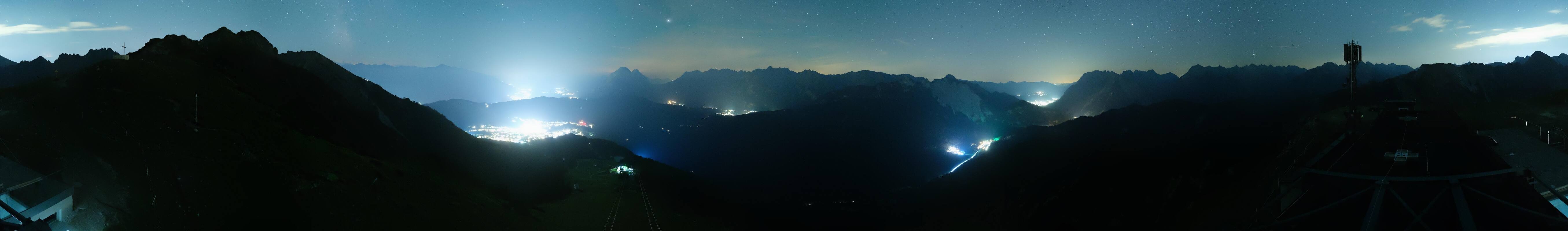 Archiv Foto Webcam Seefeld Rosshütte - Bergstation Seefelder Joch