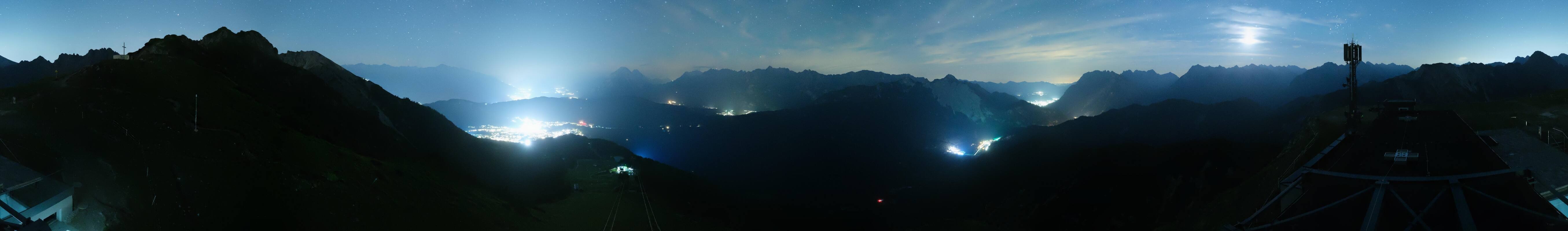 Archiv Foto Webcam Seefeld Rosshütte - Bergstation Seefelder Joch
