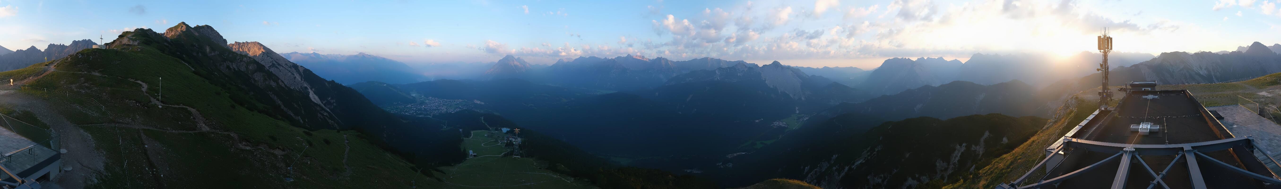 Archiv Foto Webcam Seefeld Rosshütte - Bergstation Seefelder Joch