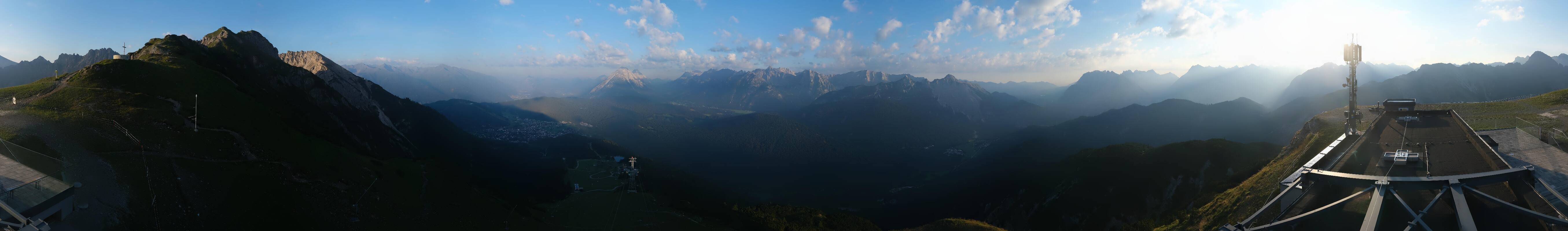 Archiv Foto Webcam Seefeld Rosshütte - Bergstation Seefelder Joch