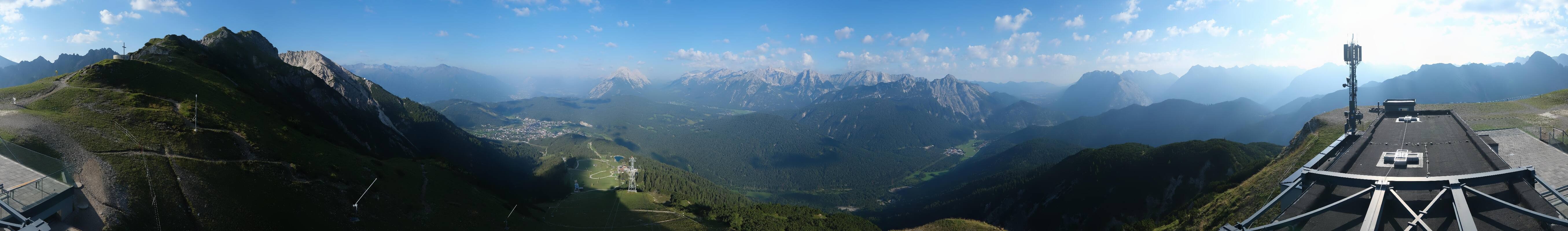 Archiv Foto Webcam Seefeld Rosshütte - Bergstation Seefelder Joch