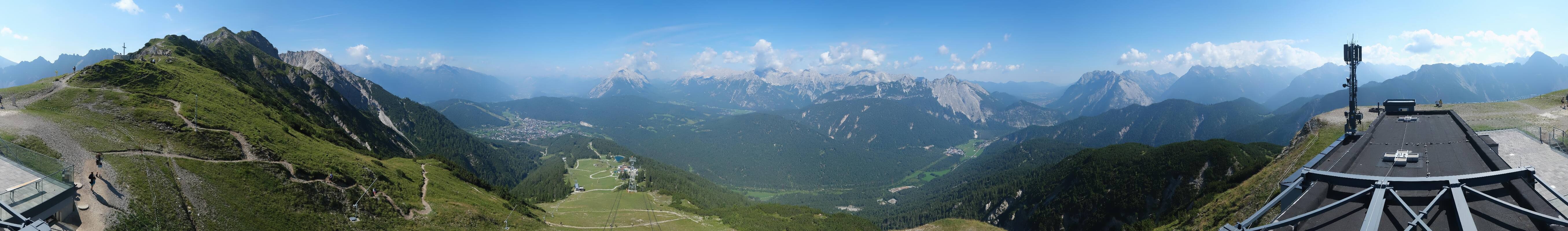 Archiv Foto Webcam Seefeld Rosshütte - Bergstation Seefelder Joch