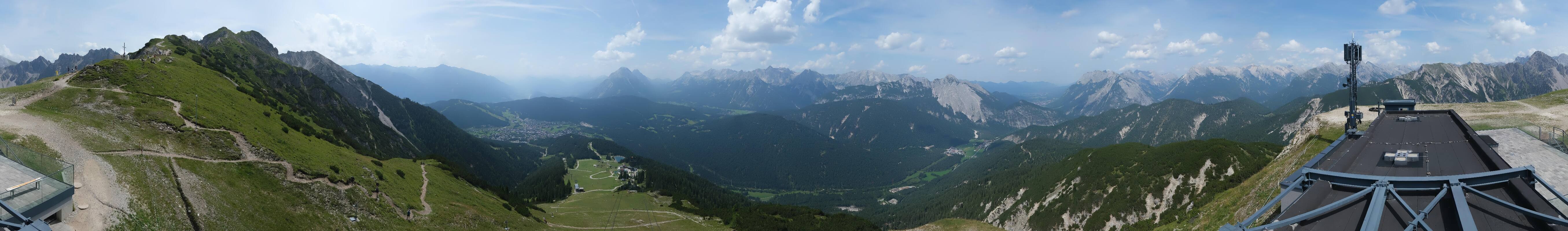 Archiv Foto Webcam Seefeld Rosshütte - Bergstation Seefelder Joch