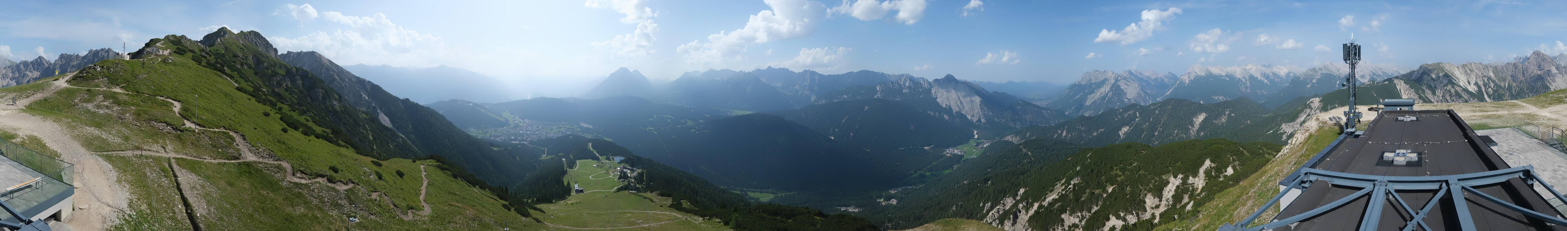 Archiv Foto Webcam Seefeld Rosshütte - Bergstation Seefelder Joch