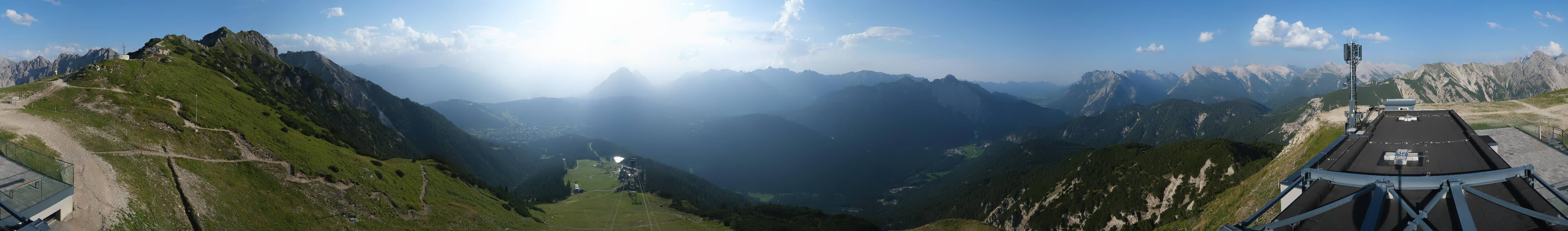 Archiv Foto Webcam Seefeld Rosshütte - Bergstation Seefelder Joch