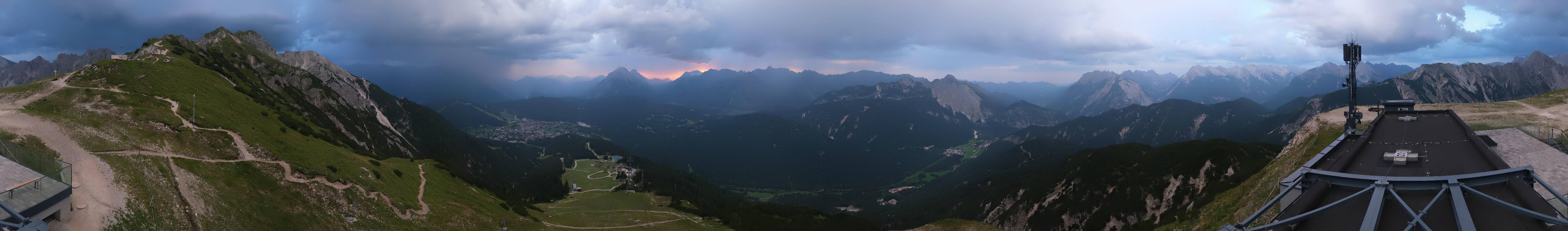 Archiv Foto Webcam Seefeld Rosshütte - Bergstation Seefelder Joch