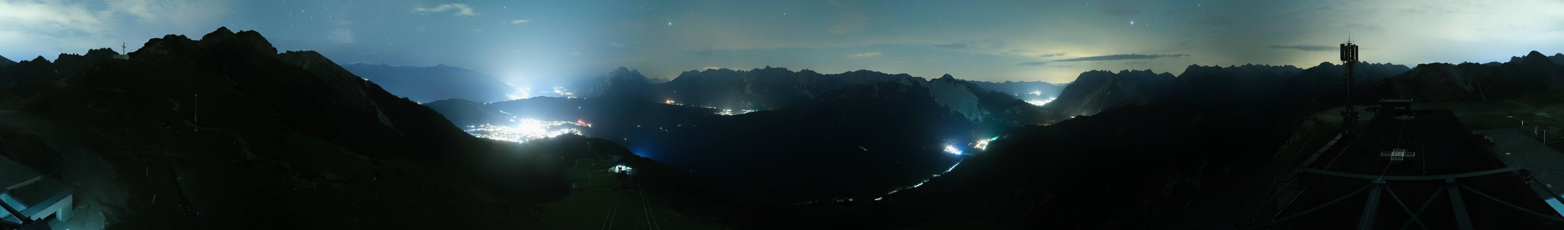 Archiv Foto Webcam Seefeld Rosshütte - Bergstation Seefelder Joch