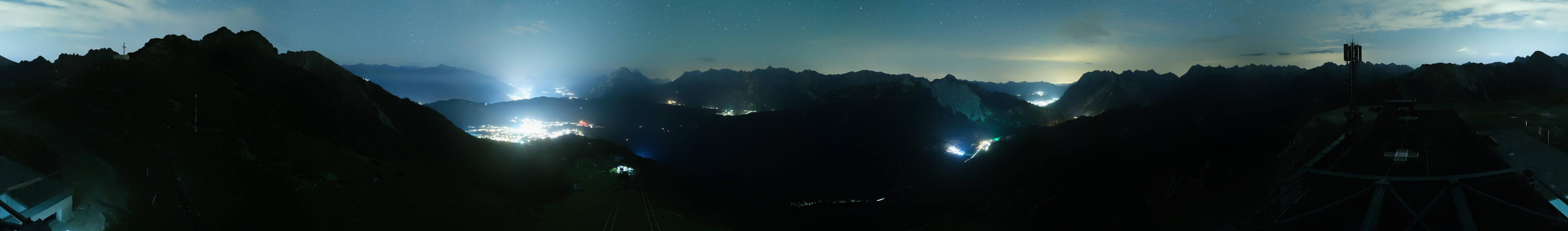 Archiv Foto Webcam Seefeld Rosshütte - Bergstation Seefelder Joch
