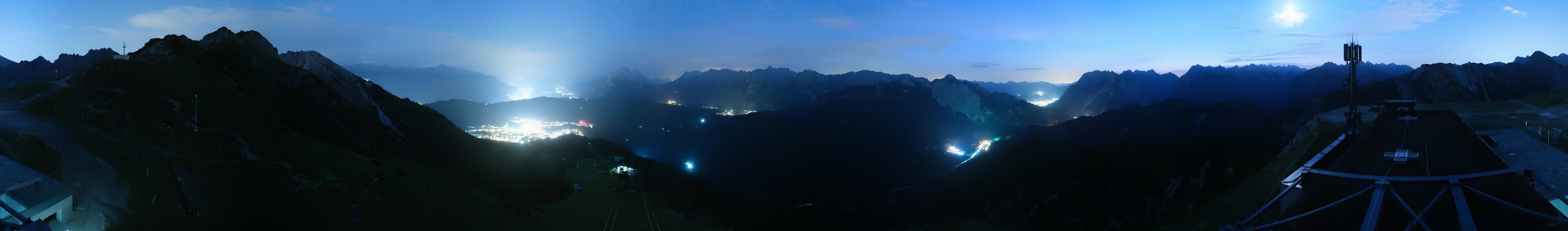 Archiv Foto Webcam Seefeld Rosshütte - Bergstation Seefelder Joch