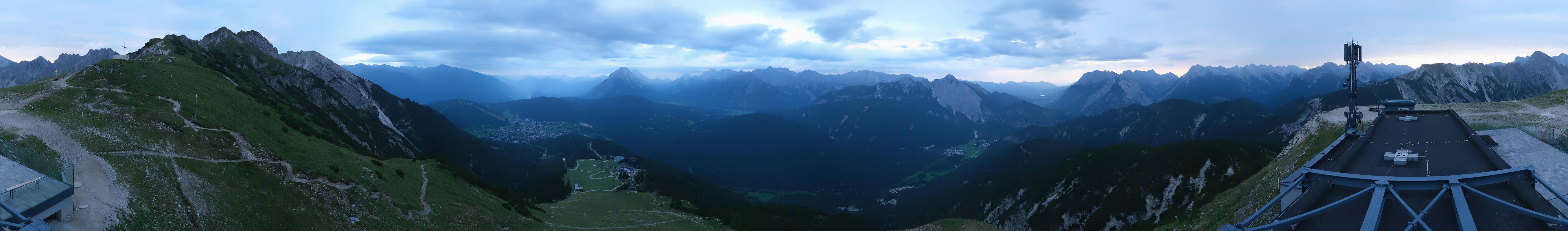 Archiv Foto Webcam Seefeld Rosshütte - Bergstation Seefelder Joch