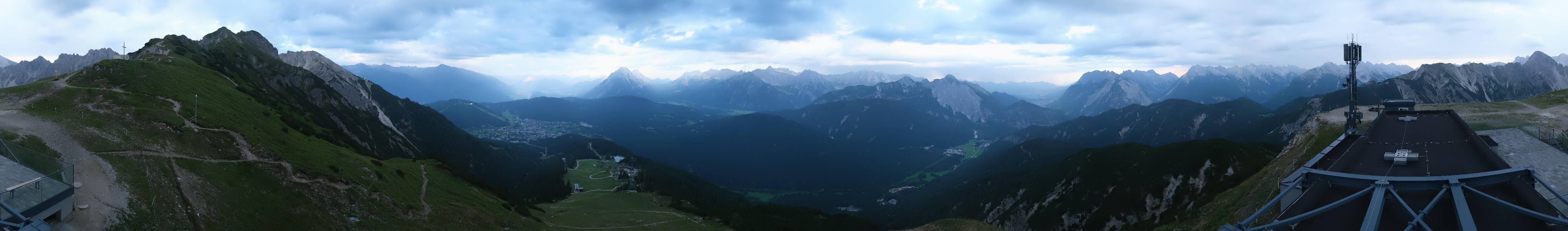 Archiv Foto Webcam Seefeld Rosshütte - Bergstation Seefelder Joch