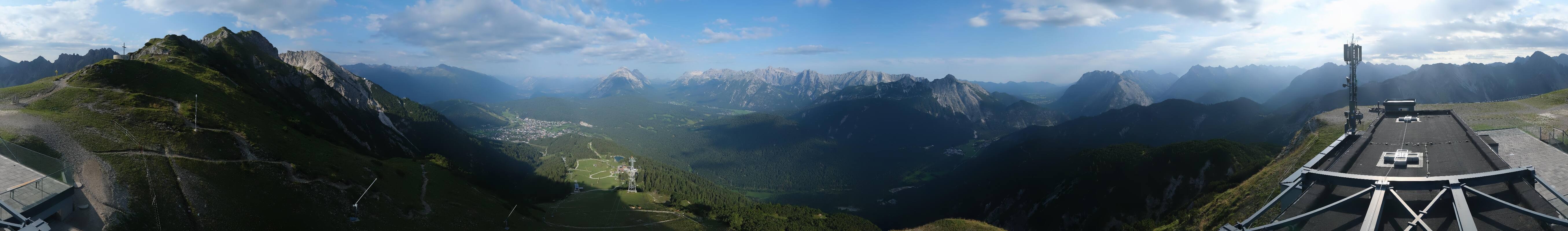 Archiv Foto Webcam Seefeld Rosshütte - Bergstation Seefelder Joch