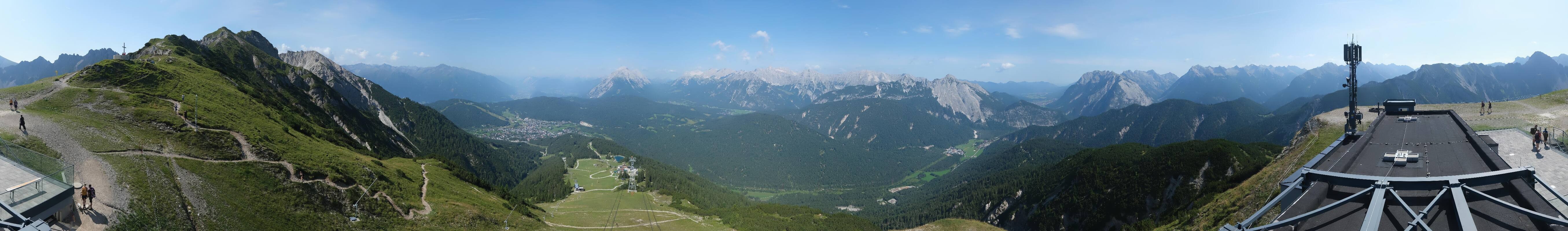 Archiv Foto Webcam Seefeld Rosshütte - Bergstation Seefelder Joch