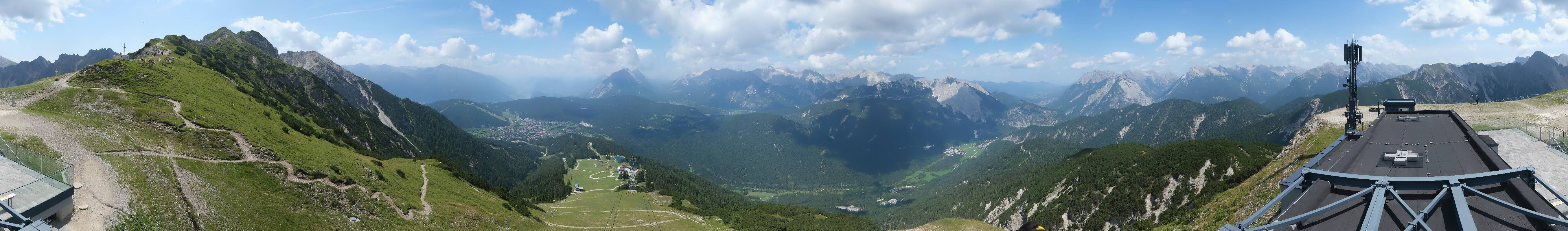 Archiv Foto Webcam Seefeld Rosshütte - Bergstation Seefelder Joch