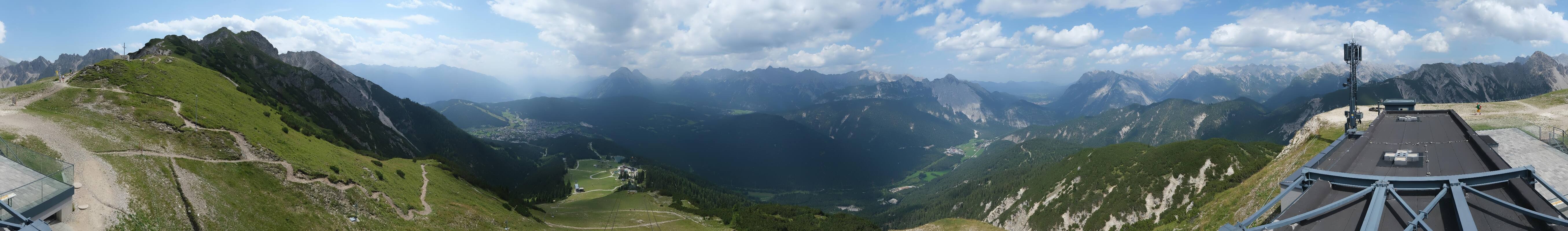 Archiv Foto Webcam Seefeld Rosshütte - Bergstation Seefelder Joch