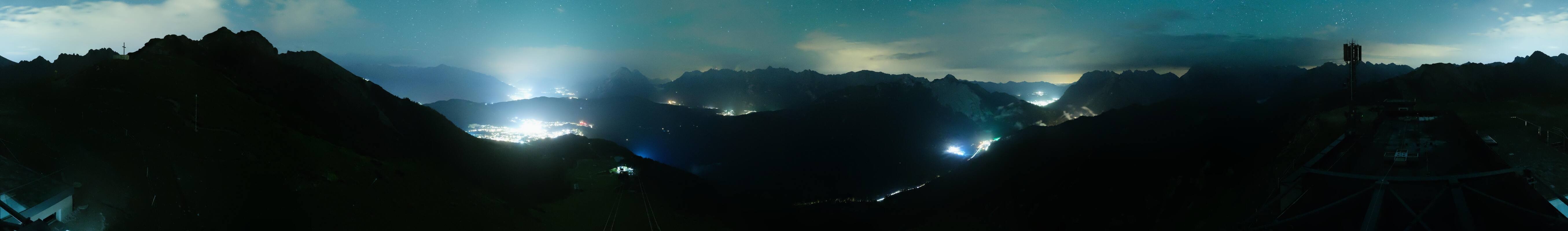 Archiv Foto Webcam Seefeld Rosshütte - Bergstation Seefelder Joch