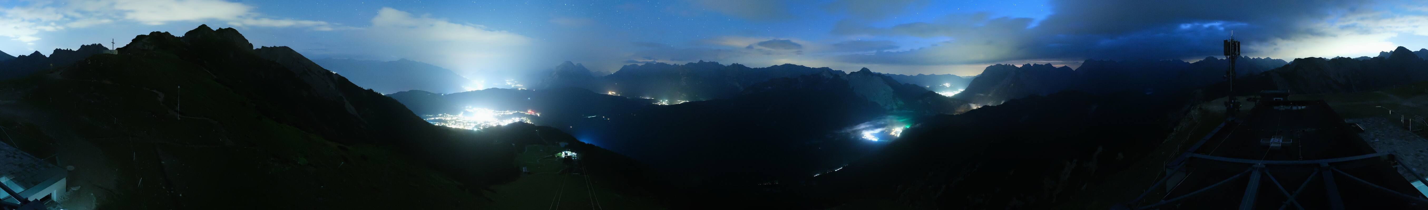 Archiv Foto Webcam Seefeld Rosshütte - Bergstation Seefelder Joch