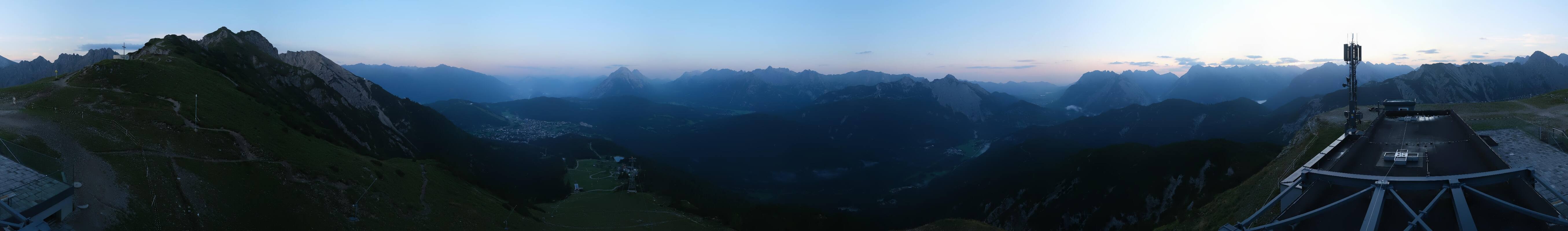 Archiv Foto Webcam Seefeld Rosshütte - Bergstation Seefelder Joch