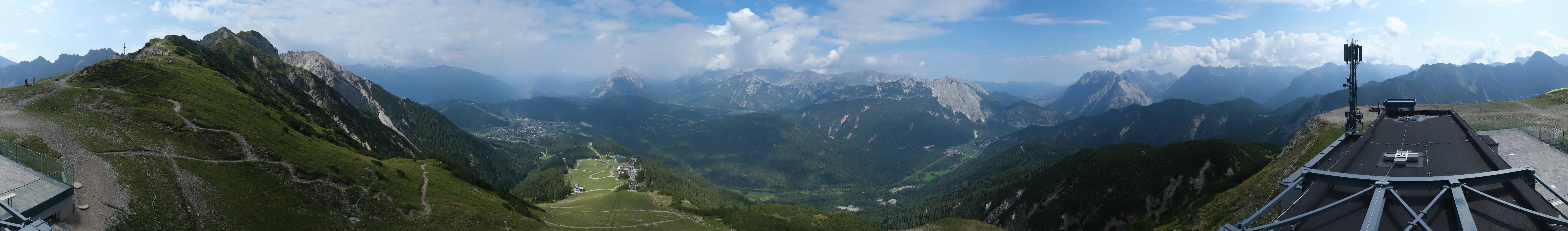 Archiv Foto Webcam Seefeld Rosshütte - Bergstation Seefelder Joch
