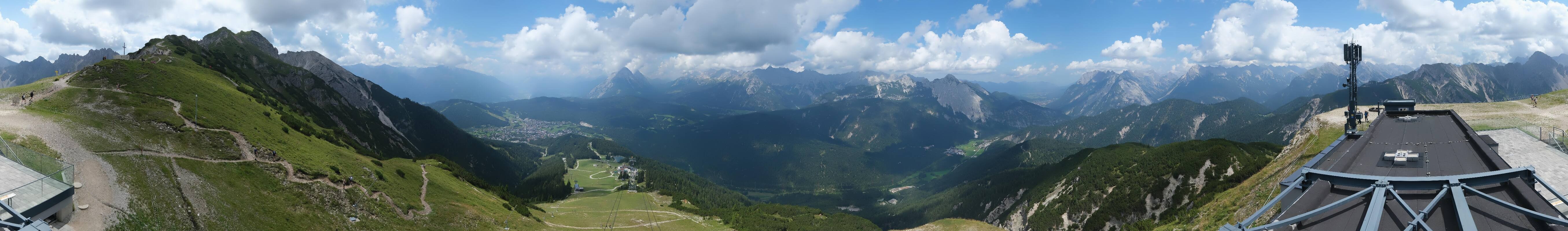 Archiv Foto Webcam Seefeld Rosshütte - Bergstation Seefelder Joch