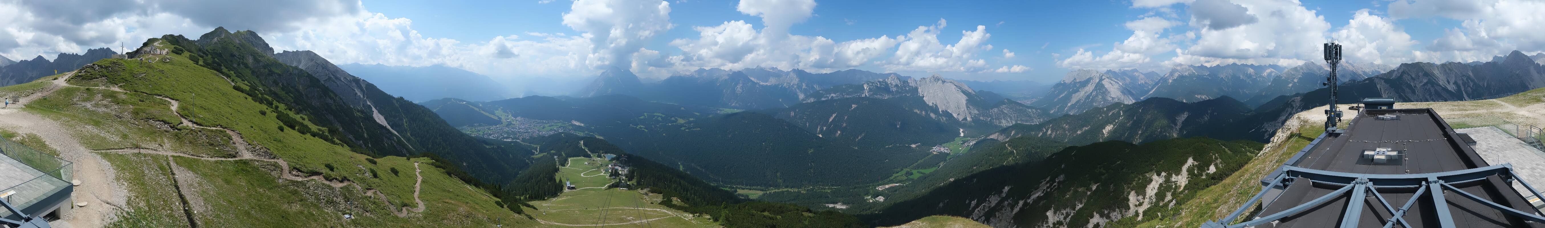 Archiv Foto Webcam Seefeld Rosshütte - Bergstation Seefelder Joch