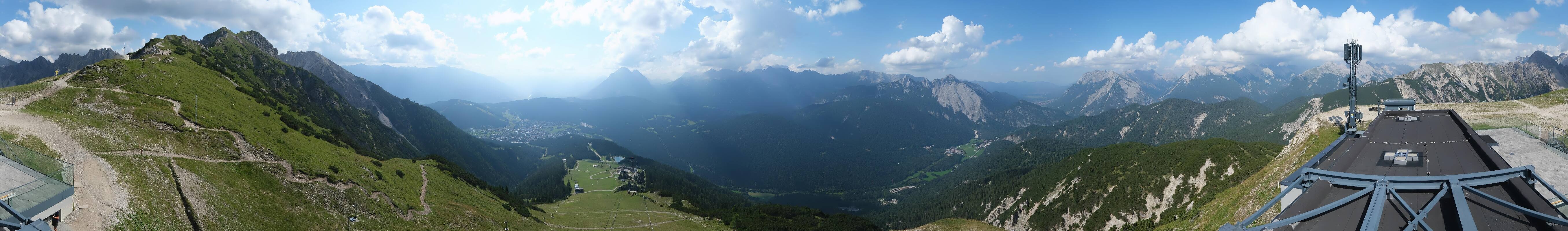 Archiv Foto Webcam Seefeld Rosshütte - Bergstation Seefelder Joch