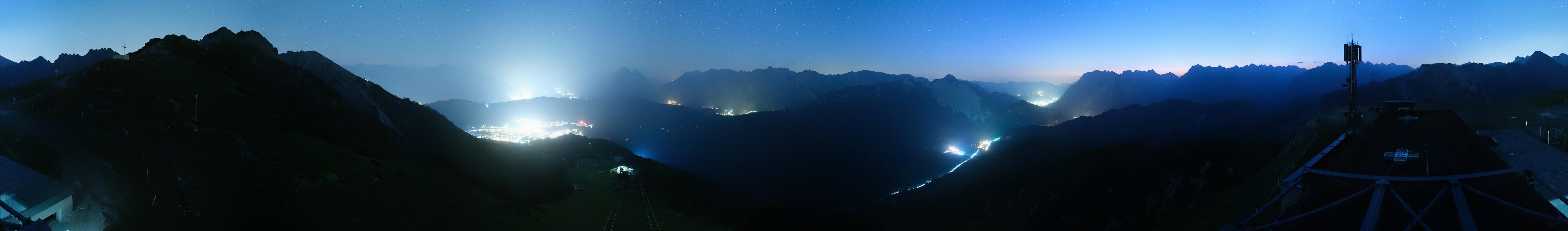 Archiv Foto Webcam Seefeld Rosshütte - Bergstation Seefelder Joch
