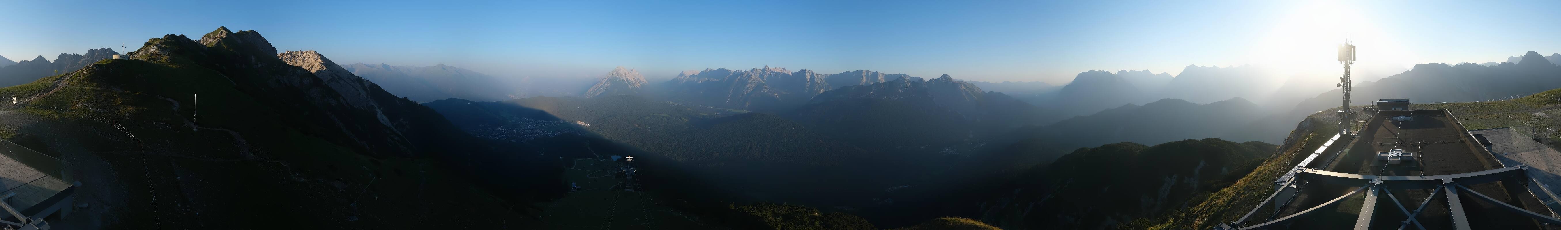Archiv Foto Webcam Seefeld Rosshütte - Bergstation Seefelder Joch