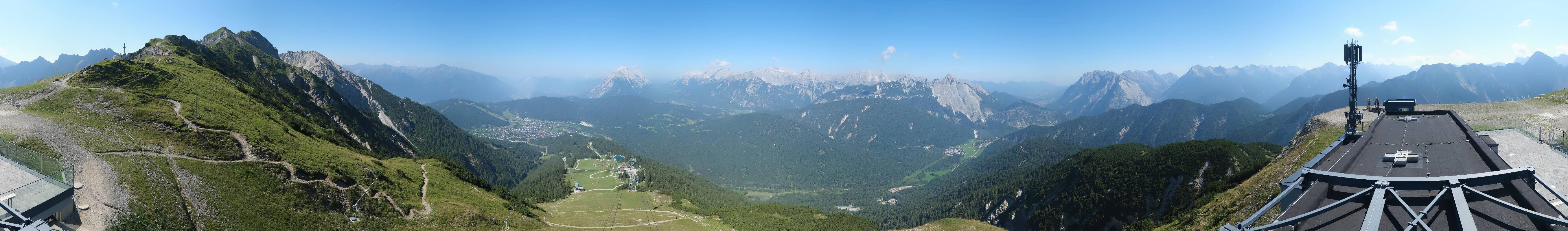 Archiv Foto Webcam Seefeld Rosshütte - Bergstation Seefelder Joch