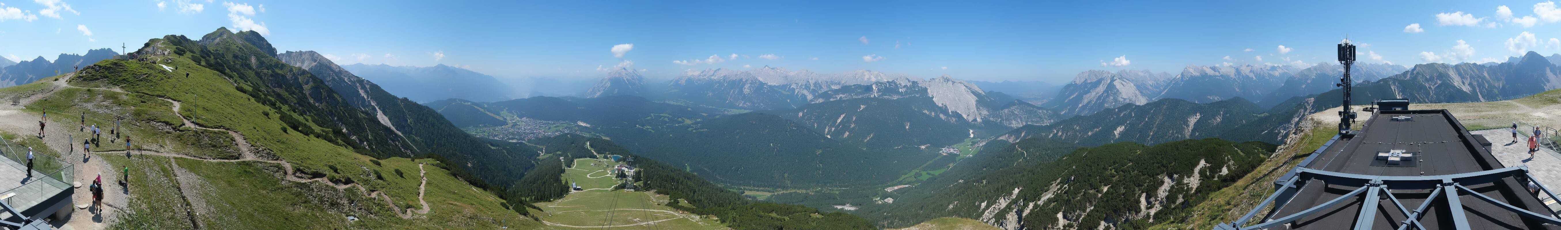 Archiv Foto Webcam Seefeld Rosshütte - Bergstation Seefelder Joch
