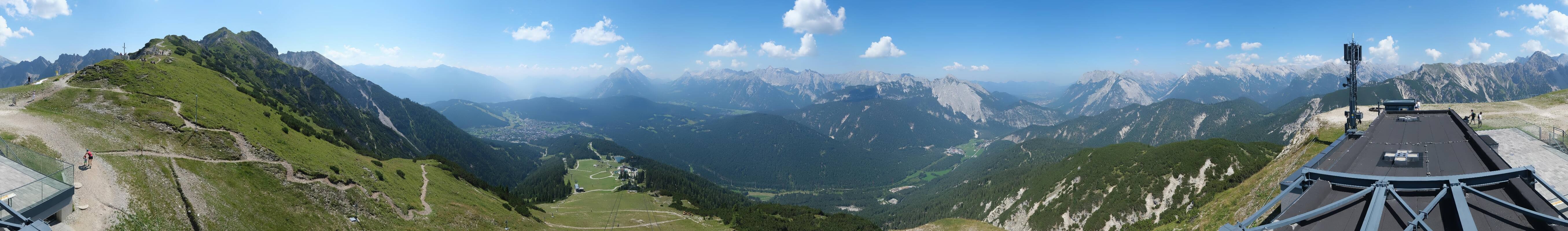 Archiv Foto Webcam Seefeld Rosshütte - Bergstation Seefelder Joch