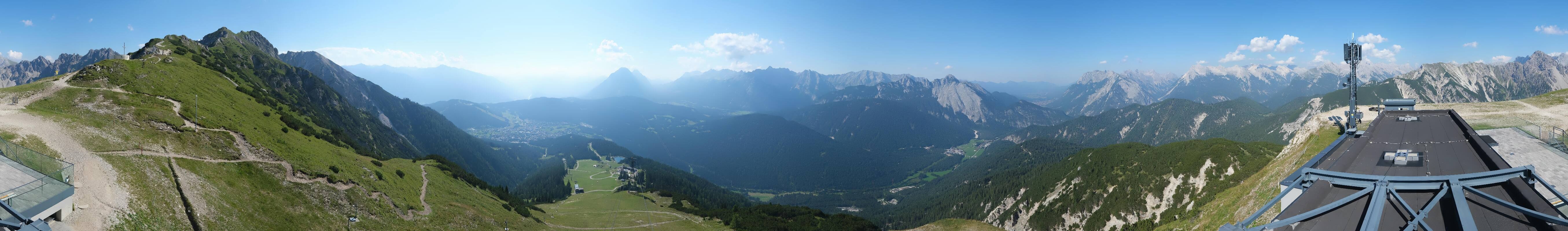 Archiv Foto Webcam Seefeld Rosshütte - Bergstation Seefelder Joch