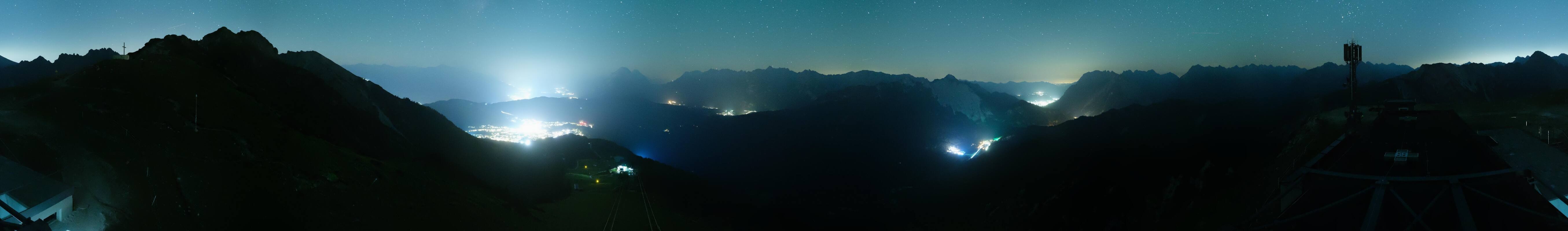 Archiv Foto Webcam Seefeld Rosshütte - Bergstation Seefelder Joch