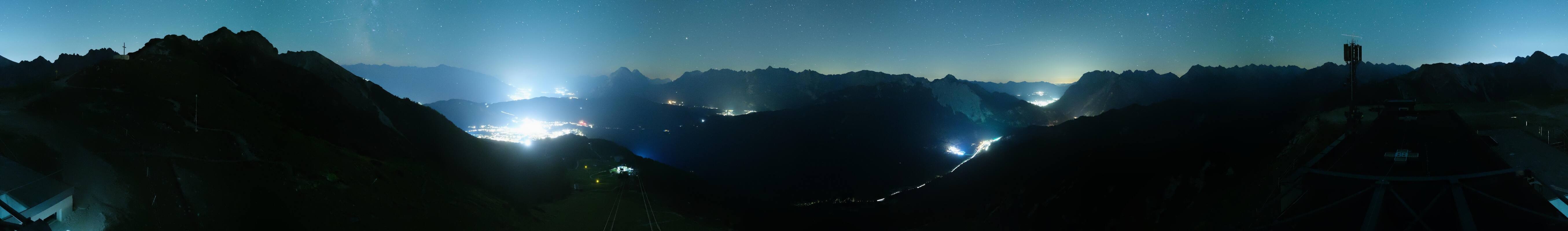 Archiv Foto Webcam Seefeld Rosshütte - Bergstation Seefelder Joch