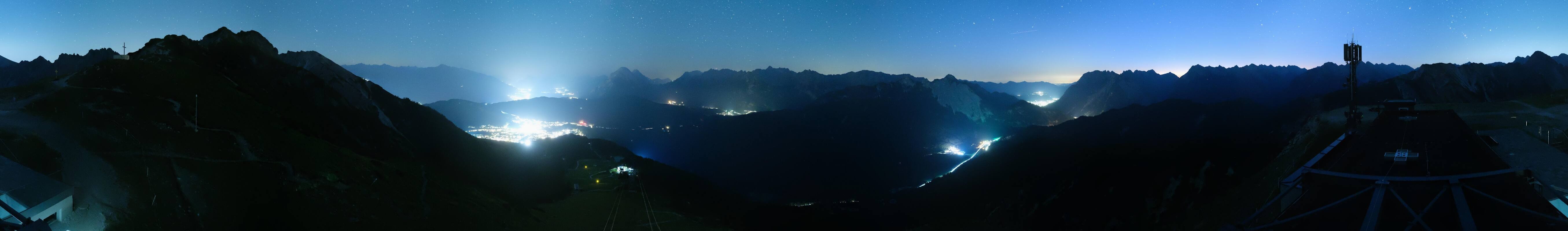 Archiv Foto Webcam Seefeld Rosshütte - Bergstation Seefelder Joch