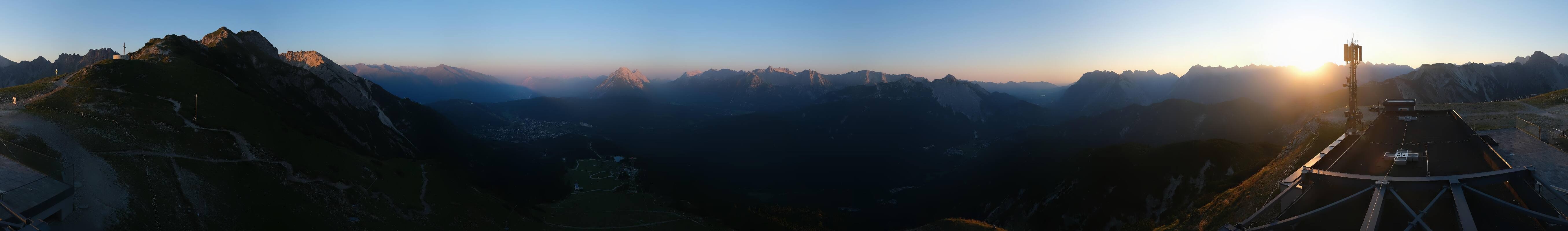 Archiv Foto Webcam Seefeld Rosshütte - Bergstation Seefelder Joch