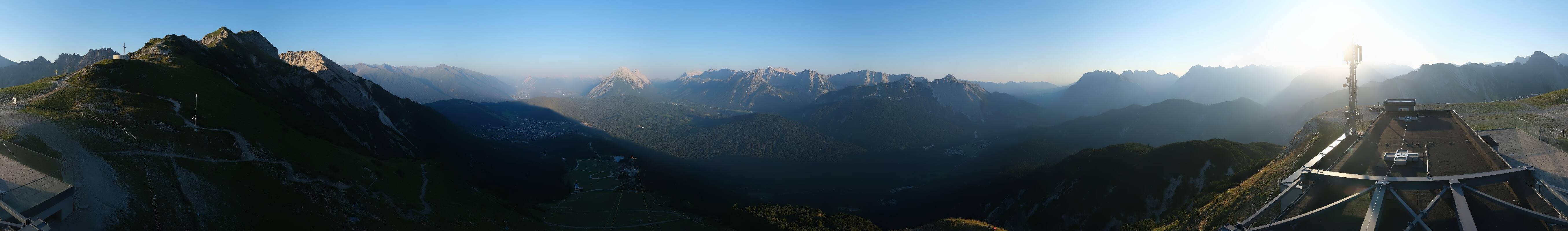 Archiv Foto Webcam Seefeld Rosshütte - Bergstation Seefelder Joch
