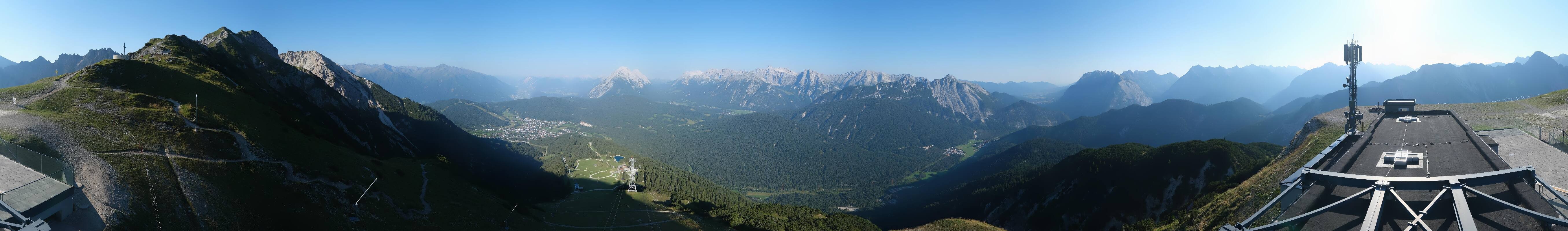 Archiv Foto Webcam Seefeld Rosshütte - Bergstation Seefelder Joch