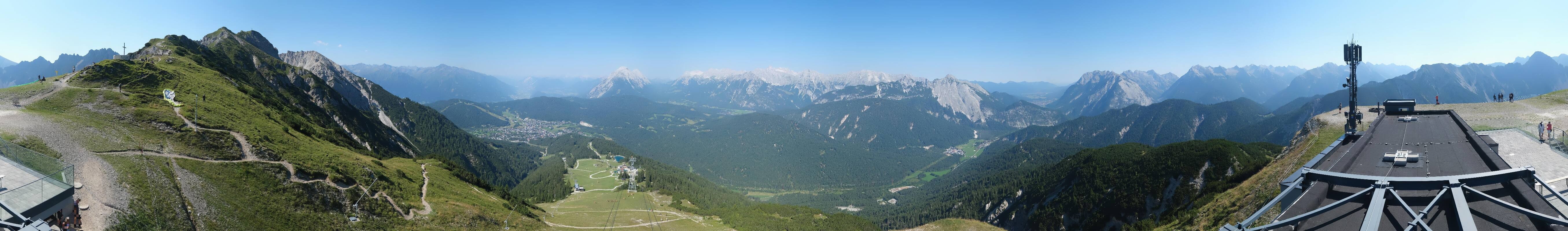 Archiv Foto Webcam Seefeld Rosshütte - Bergstation Seefelder Joch