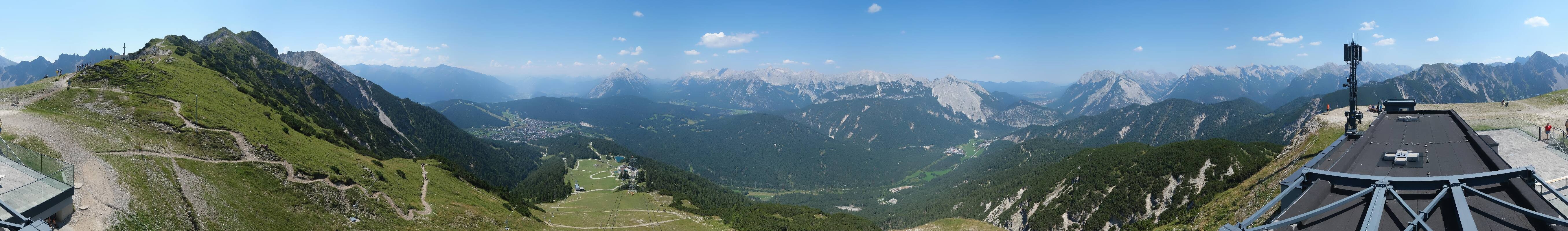 Archiv Foto Webcam Seefeld Rosshütte - Bergstation Seefelder Joch