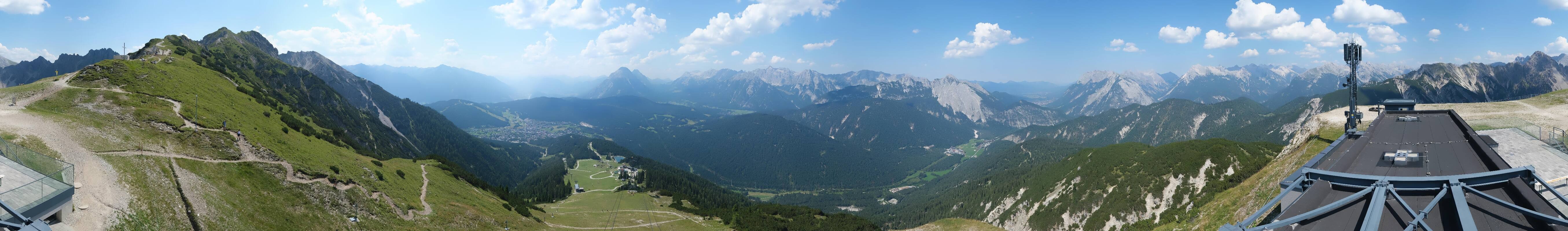 Archiv Foto Webcam Seefeld Rosshütte - Bergstation Seefelder Joch