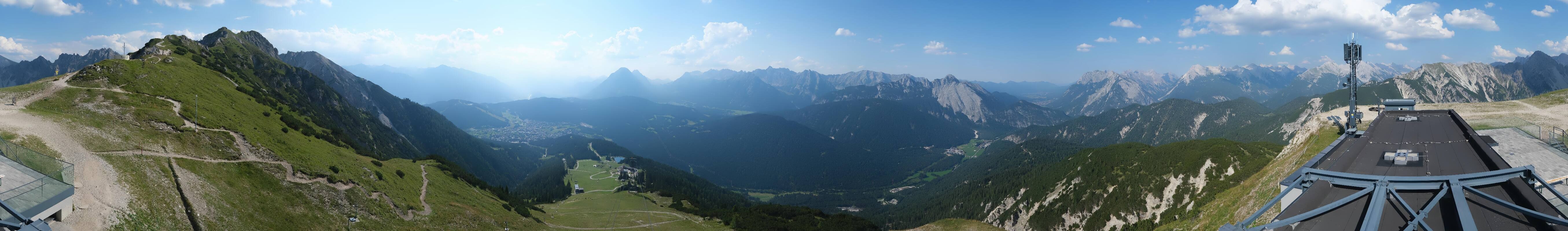 Archiv Foto Webcam Seefeld Rosshütte - Bergstation Seefelder Joch