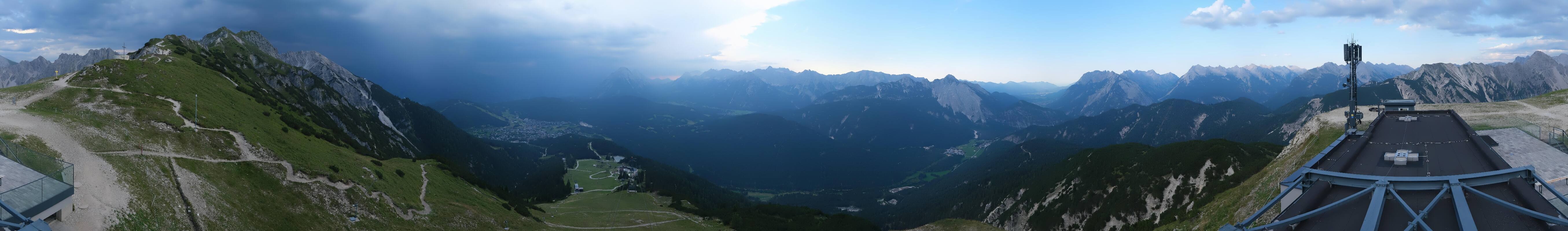 Archiv Foto Webcam Seefeld Rosshütte - Bergstation Seefelder Joch