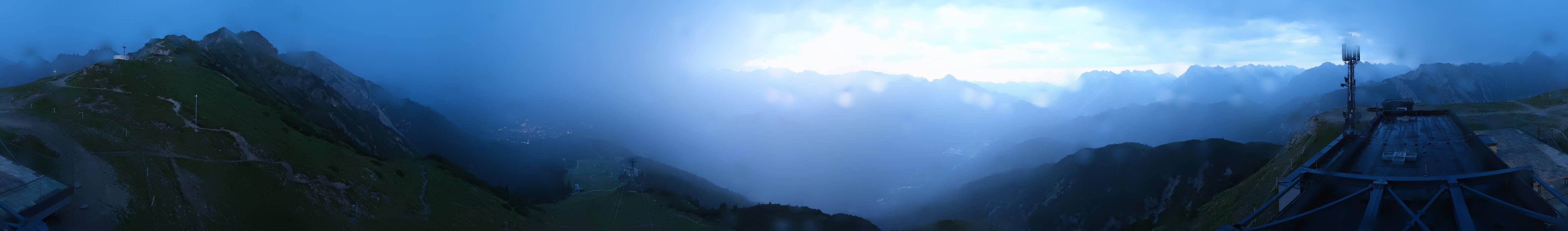 Archiv Foto Webcam Seefeld Rosshütte - Bergstation Seefelder Joch
