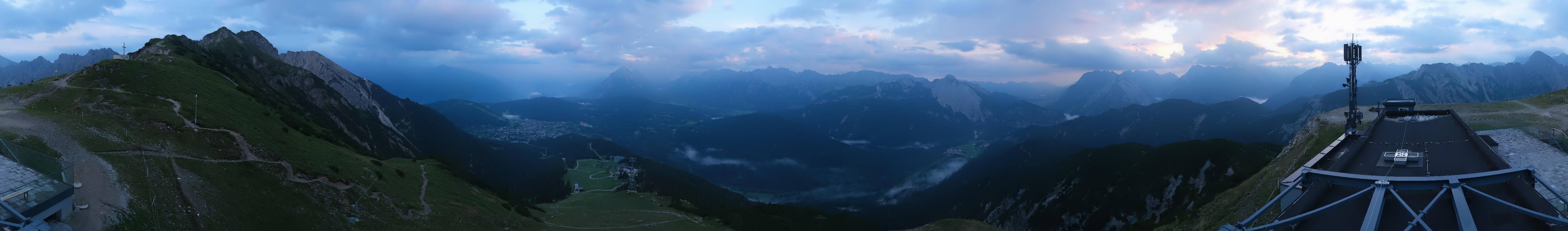 Archiv Foto Webcam Seefeld Rosshütte - Bergstation Seefelder Joch