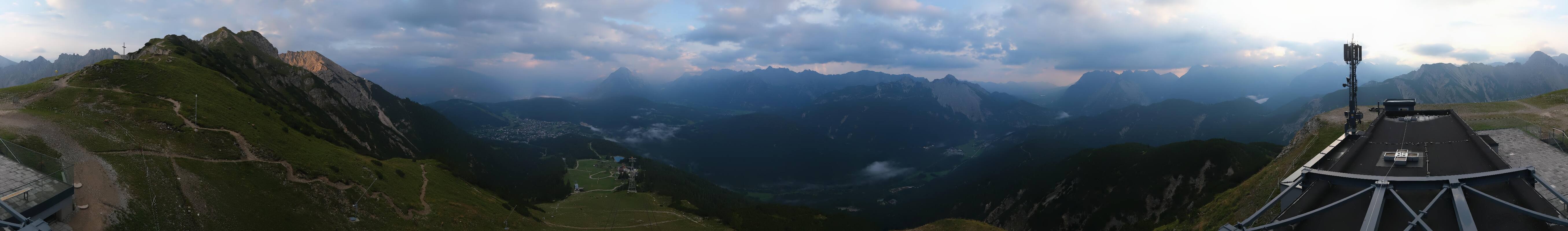Archiv Foto Webcam Seefeld Rosshütte - Bergstation Seefelder Joch